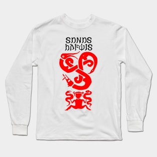 Snake Witch Stone - "Son of Hafthi" Long Sleeve T-Shirt